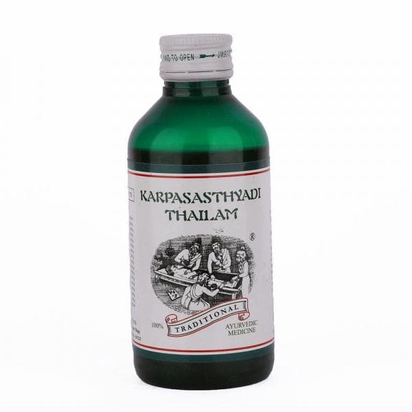 Karpasasthyadi Thailam (Ayurvedic Oil for Paralysis, Facial Palsy & Neuromuscular Problems)