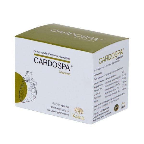 CARDOSPA Capsules (Effective Ayurvedic Medicine for High Blood Pressure)
