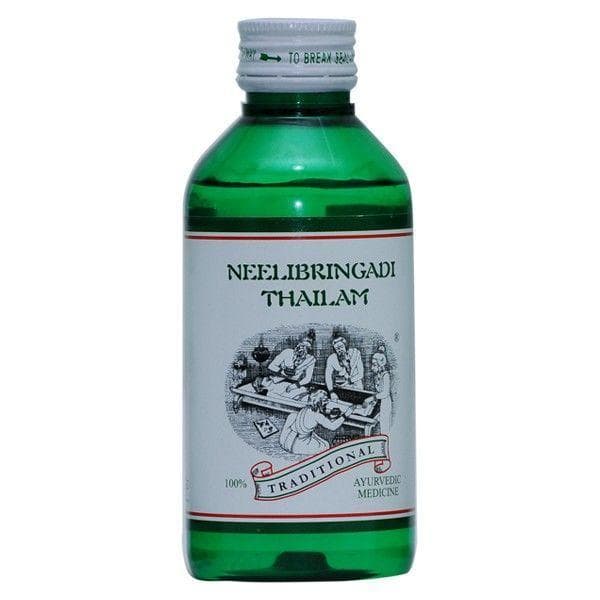 Neelibringadi Thailam (Best Ayurvedic Oil for Hair Growth, Hair Loss & Hair Thinning)