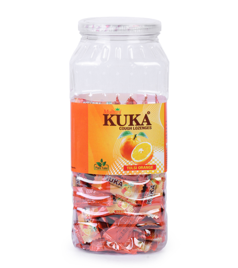 Kuka Cough Lozenges (Tulsi Orange)