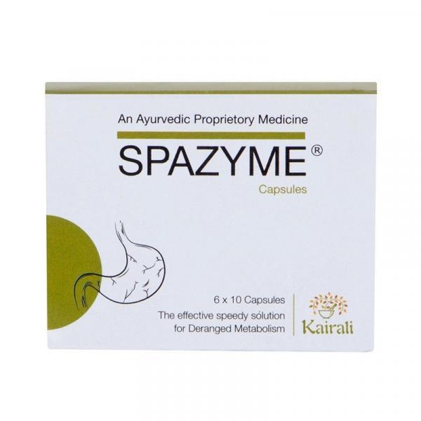 Spazyme Capsules (Ayurvedic Medicine for Gastric & Digestive Problems)