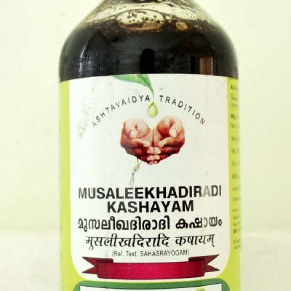 Musaleekhadiradi Kashayam