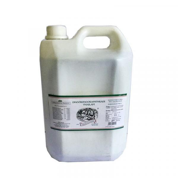 Dhoordhoorapathradi Thaialm (Ayurvedic Oil for Scalp Nourishment & Hair Strengthening)