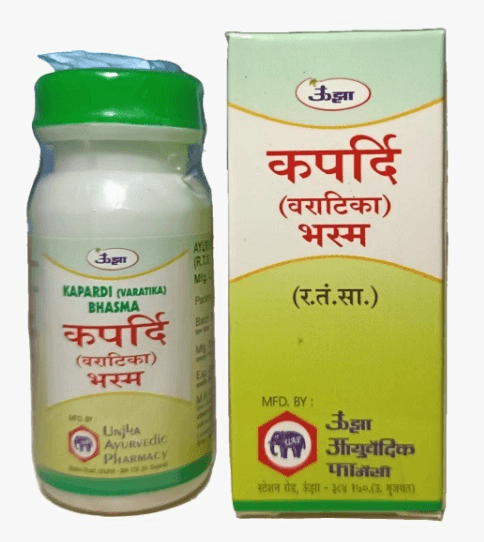 Kapardi (Varatak) Bhasma