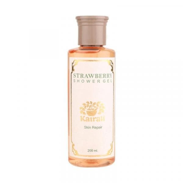 Strawberry Shower Gel (Herbal Body Wash for Skin Repair & Rejuvenation)