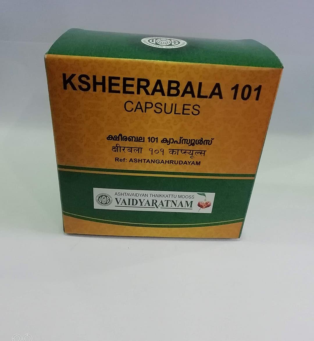 101 Ksheerabala Soft Gel Capsule